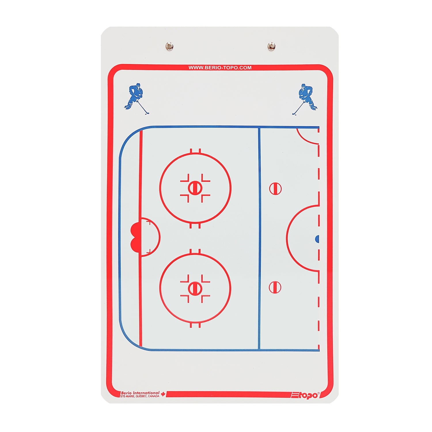 Tavola tattica per hockey su ghiaccio Berio Econo Coachboard 33x23 cm